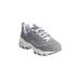 Women's The D'Lites Life Saver Sneaker by Skechers in Grey Multi Medium (Size 7 1/2 M)