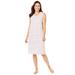 Plus Size Women's Short Sleeveless Sleepshirt by Dreams & Co. in Pink Flamingos (Size 7X/8X) Nightgown