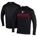 Men's Under Armour Black Fayetteville Woodpeckers Performance Long Sleeve T-Shirt