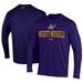 Men's Under Armour Purple Fort Myers Mighty Mussels Performance Long Sleeve T-Shirt