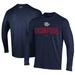 Men's Under Armour Navy Lehigh Valley IronPigs Performance Long Sleeve T-Shirt