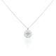 Collier Krysia Argent Blanc Email Turquoise