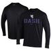 Men's Under Armour Black Winston-Salem Dash Performance Long Sleeve T-Shirt