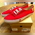 Levi's Shoes | Levi’s Rylee 3 Buck; Red Casual; Size 13 | Color: Red | Size: 13