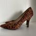 Nine West Shoes | Leopard Print Heels | Color: Brown | Size: 9.5