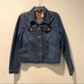 Levi's Jackets & Coats | Levi Strauss & Co. Jean Jacket Xl Jr Womens Juniors Blue Denim Levis Long Sleeve | Color: Blue | Size: Xlj