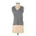 Madewell x Daryl K Tank Top Gray Marled V Neck Tops - Women's Size X-Small