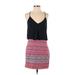 Greylin Casual Dress - Mini: Blue Aztec or Tribal Print Dresses - Women's Size Small