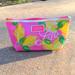 Lilly Pulitzer Bags | Lilly Pulitzer For Estee Lauder Vinyl Cosmetic Bag W/ Top Zip-Closure Nwot | Color: Green/Pink | Size: Os