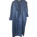 Victoria's Secret Intimates & Sleepwear | 90s Victorias Secret Blue Liquid Satin Fleece Lined Robe Full Length Xs/S | Color: Blue | Size: S