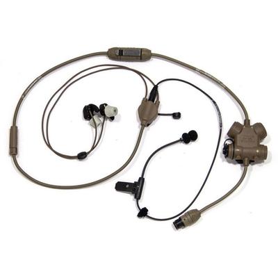 Silynx Clarus Headset w/ CA0128-09 adaptor cable Tan CLAR-T-H-001