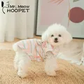 HOOPET Cat Clothes Summer Thin Pet Kitten Hair-proof Puppet Cat Silver Gradient Cat Cat Summer