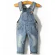 Salopette en Denim à bretelles pour enfants pantalon Slim pour garçons et filles combinaison en