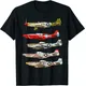 P-51 nord-américaine Mustang Fighter Hommes T-Shirt Court Casual 100% Coton t-shirts Taille S-3XL