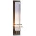 After Hours Sconce - Bronze - Opal Glass