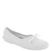 Keds The Mini Canvas - Womens 6 White Slip On Medium