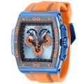 Invicta Reserve S1 Rally Diablo Swiss Ronda 5040.F Caliber Men's Watch - 51.3mm Orange Light Blue (43364)