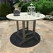 Lehigh 5-piece Outdoor Dining Set - 48" Round Table, Counter-height