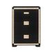 Global Furniture USA Blake Black-Gold Chest