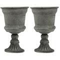 NUOLUX Urn Planter Flower Vase Pot Tall Classic Moroccan Frontplanter Planters Garden Outdoor Wedding Door Pots Metal Column