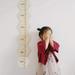 Yesbay 6Pcs/Set Height Chart Polished Cartoon Wooden Kids Measurement Wall Height Chart Ruler for Children