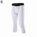 Men s Compression Pants Running Jogger Tight Sport Long Trousers Y2L4