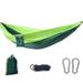 BE-TOOL Double Camping Hammock Bed Kit 210T Nylon Spinning Max 200KG Outdoor Garden Park Backpacking Ground Tent 270x140CM Portable