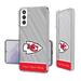 Kansas City Chiefs Personalized Endzone Plus Design Galaxy Clear Phone Case