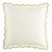 Scalloped Outdoor Pillow Cover - Navy/White - 12" x 20" - Ballard Designs - Ballard Designs