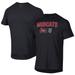 Men's Under Armour Black Carolina Mudcats Tech T-Shirt