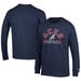 Men's Champion Navy Reno Aces Jersey Long Sleeve T-Shirt