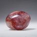 Astro Gallery of Gems Genuine Polished Strawberry Quartz Palm Stone Stone, Crystal in Gray/Red | 2 H x 2 W x 1 D in | Wayfair SBQ-PS