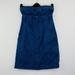 American Eagle Outfitters Dresses | American Eagle Women's 6 Mini Dress Blue Denim Sleeveless Strapless Ak20 | Color: Blue | Size: 6