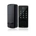 Tonchean Touchscreen Smart Electronic Door Lock in Black | 6.46 H x 1.81 W x 2.6 D in | Wayfair TCA-G9A-22-0635