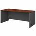 Huckins 3 Piece U-Shape Executive Desk Office Set w/ Hutch Wood in Brown Laurel Foundry Modern Farmhouse® | 29.84 H x 71.1 W x 107.9 D in | Wayfair