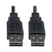 2PK Tripp Lite 3ft Reversible Usb Cable A To B M/m (UR022003)