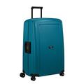 Samsonite S'Cure - Spinner L, Suitcase, 75 cm, 102 L, Petrol Blue, Blue (Petrol Blue), L (75 cm - 102 L), Luggage Suitcase