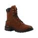 Rocky Boots Rams Horn Composite Toe Work Boot - Men's 9in Dark Brown 9 RKW0407-M-9