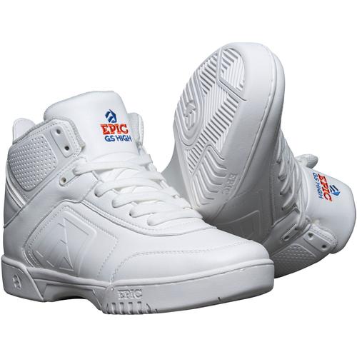"Gleitschuh EPIC GRINDSHOES ""Red Lava/Clean White"" Inlineskates_Rollschuhe Gr. 48, weiß Schlittschuhe"