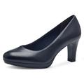 Pumps TAMARIS Gr. 38, blau (nachtblau) Damen Schuhe Plateaupumps