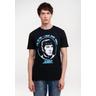 "T-Shirt LOGOSHIRT ""Star Trek - Spock Im So Fun"" Gr. M, schwarz Herren Shirts T-Shirts mit witzigem Spock-Print"
