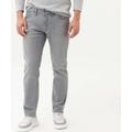 5-Pocket-Jeans BRAX "Style CHUCK" Gr. 40, Länge 34, grau Herren Jeans 5-Pocket-Jeans
