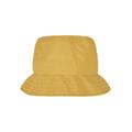 Flex Cap FLEXFIT "Accessoires Water Repellent Bucket Hat" Gr. one size, gelb (dustyellow) Damen Caps Flex