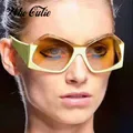 WHO CUTIE – lunettes de soleil rétro à verres dégradés pour hommes et femmes lunettes de soleil