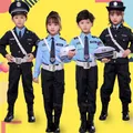 Uniforme de Police pour Enfant Garçon Costume de Cosplay pour ixde Carnaval Cadeau de Noël de