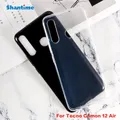 Coque arrière de protection en silicone pour téléphone Patch No Camon 12 Air Gel Pudding coque