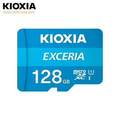 Kioxia-Carte de mémoire flash 256 Go 128 Go 64g microsd haute vitesse carte TF u1 r100 c10