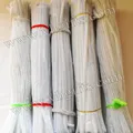 Nettoyeur de tuyaux blanc 500x30cm tiges de chenille bâtons artisanaux matériel artisanal