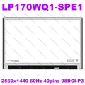 Écran LCD de remplacement 17 pouces LP170WQ1-SPE1 LP170WQ1-SPA1 pour LG Gram 17Z990 2560x1600