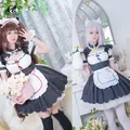 ROLECOS-Netelesara Vanilla Maid fur s Costume pour femme Chocola Cosplay Costume pour fille Neko